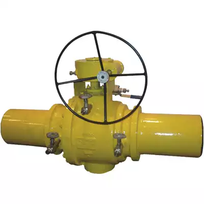 Cast Steel Trunnion Mounted Ball Valve